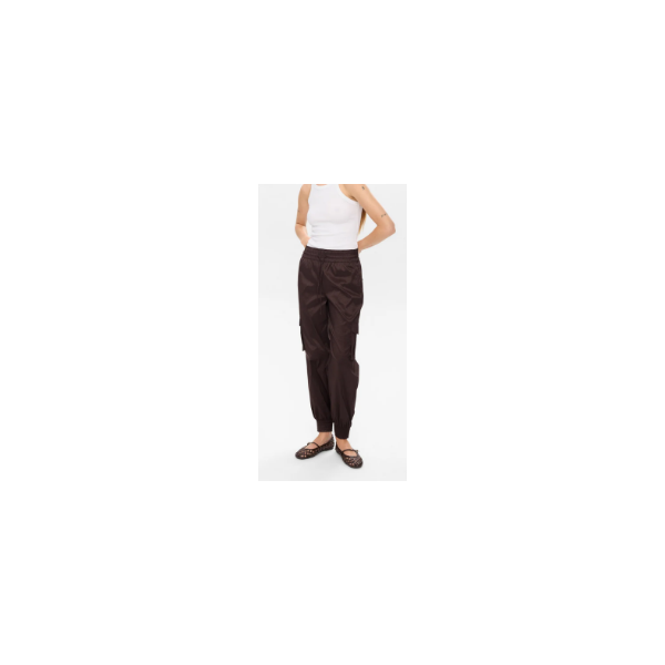 Pantalon cargo con goma