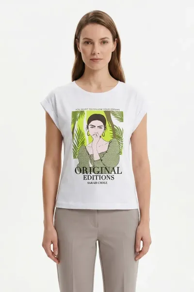 Camiseta Estampada "Original Editions" - Sarah Chole