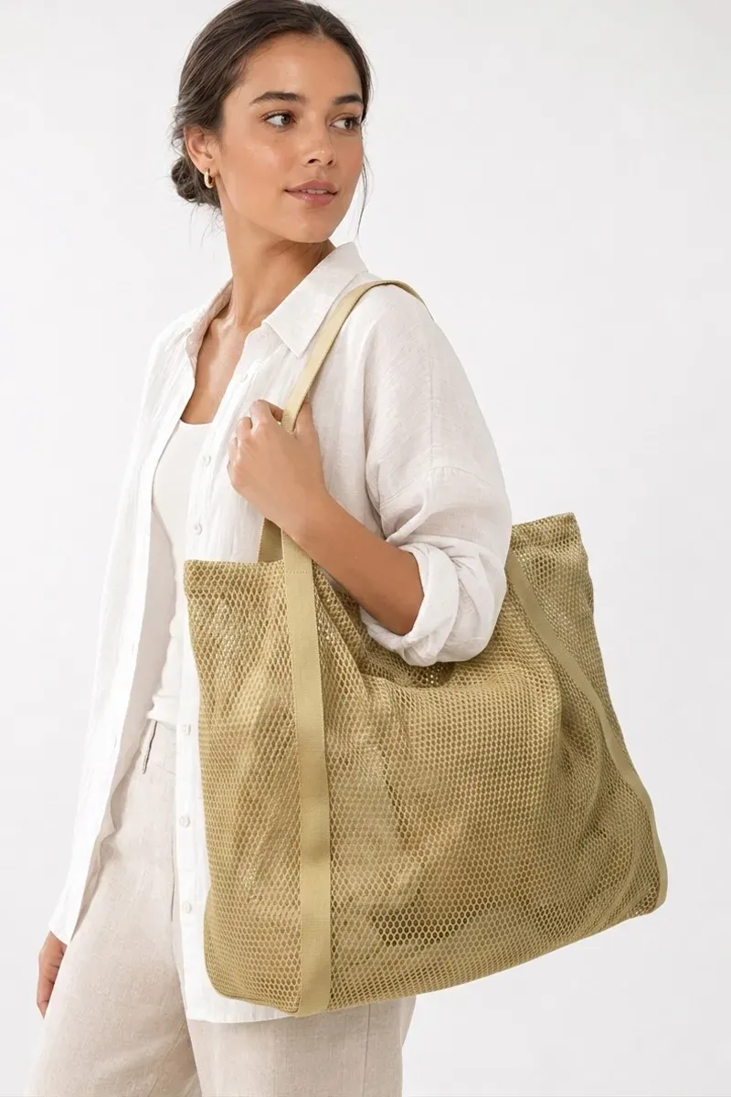 Bolso tote bag de rejilla | Nü | RettoModaStils