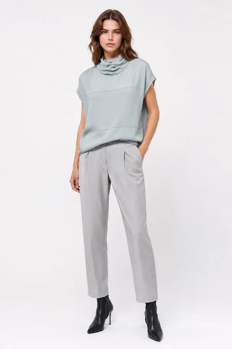 Top creppe manga caída oversize | Nü | RettoModaStils