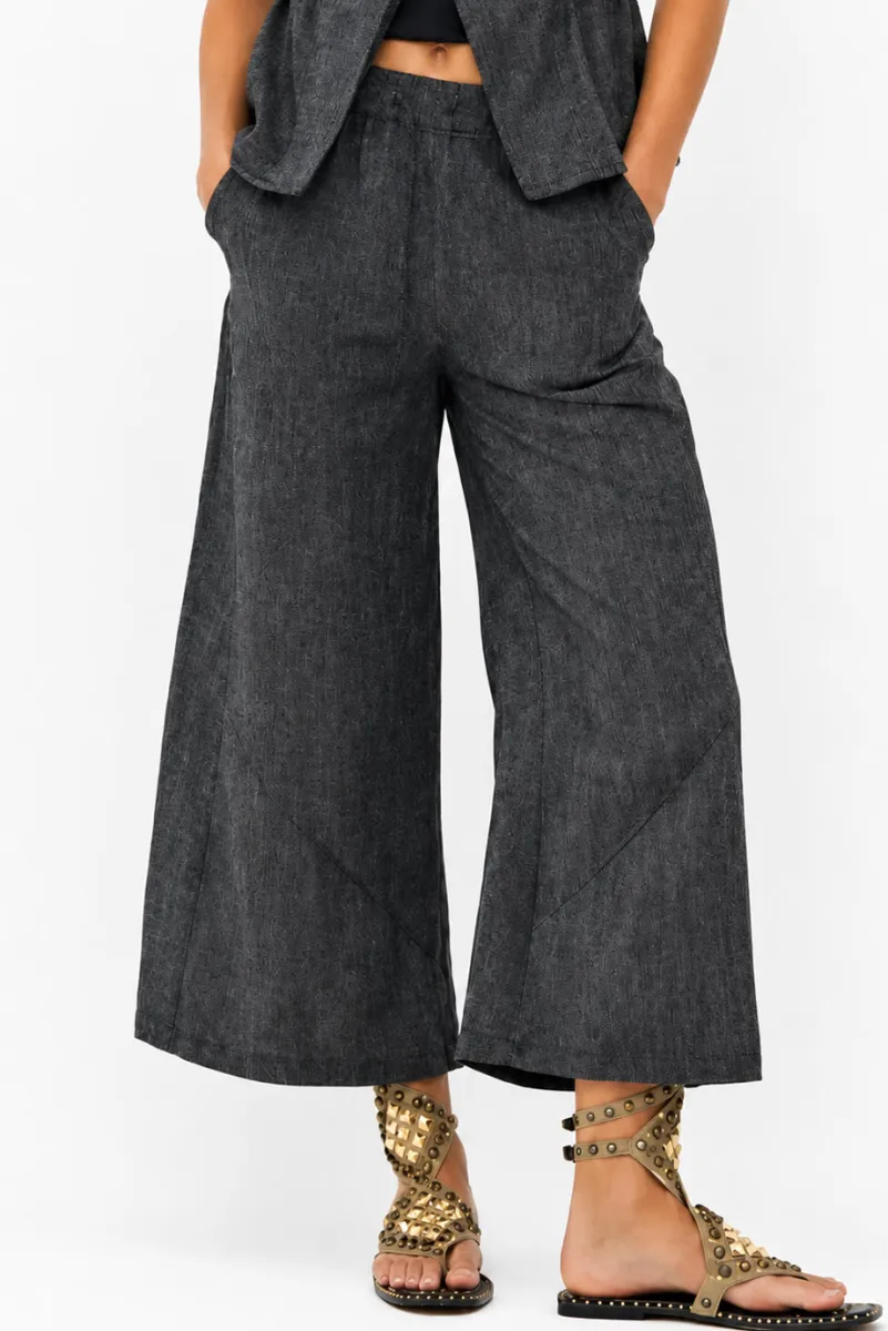 Pantalón recto capri denim | Nü | RettoModaStils