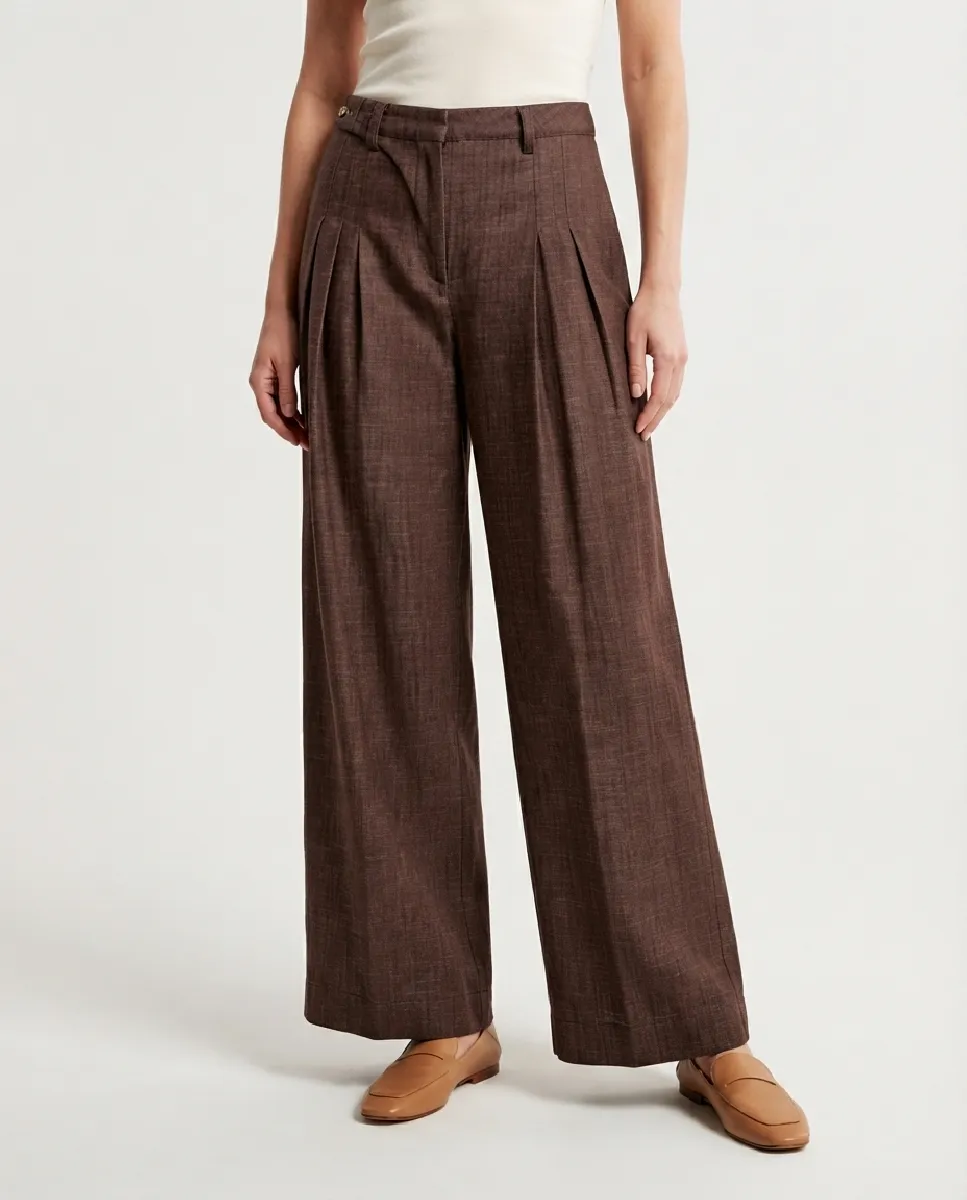 Pantalón Edna de pinzas | NÜ | RettoModaStils
