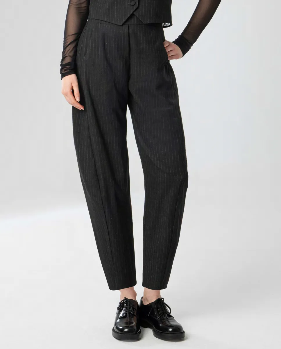 Pantalon de raya diplomatica de pierna recta | Moutaki | RettoModaStils