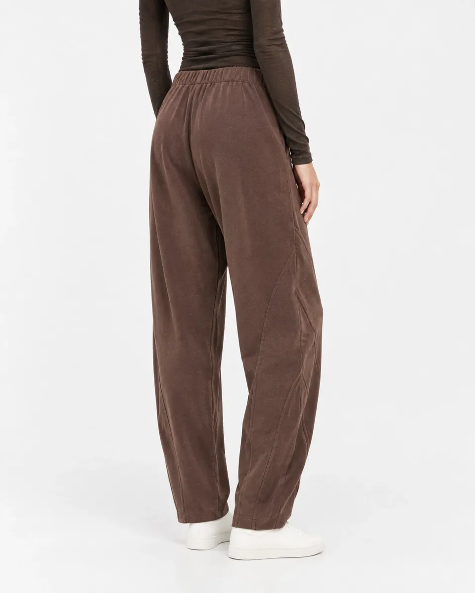 Pantalon de talle alto y corte relajado | Moutaki | RettoModaStils
