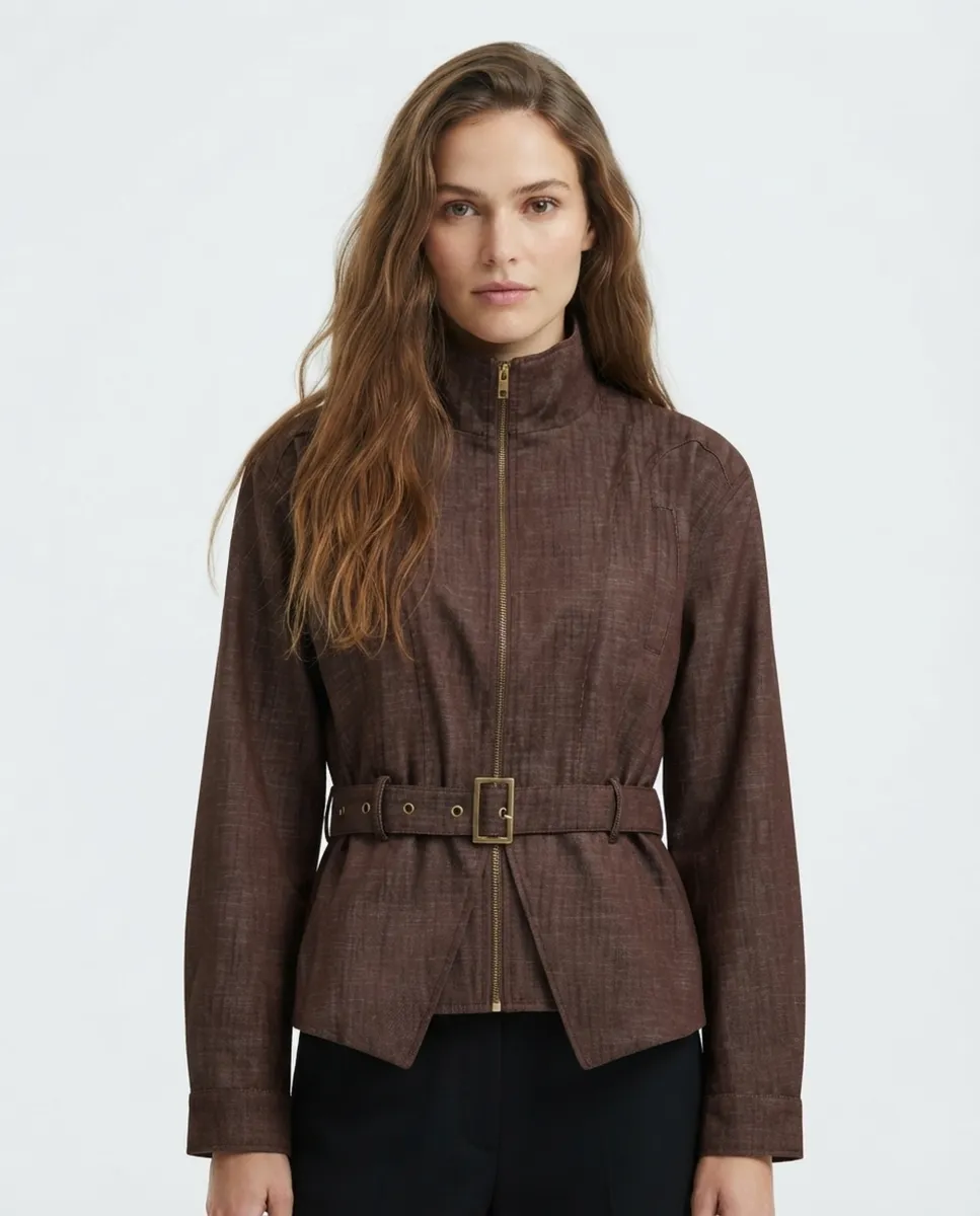 Chaqueta Edna entallada con cinturón | NÜ | RettoModaStils