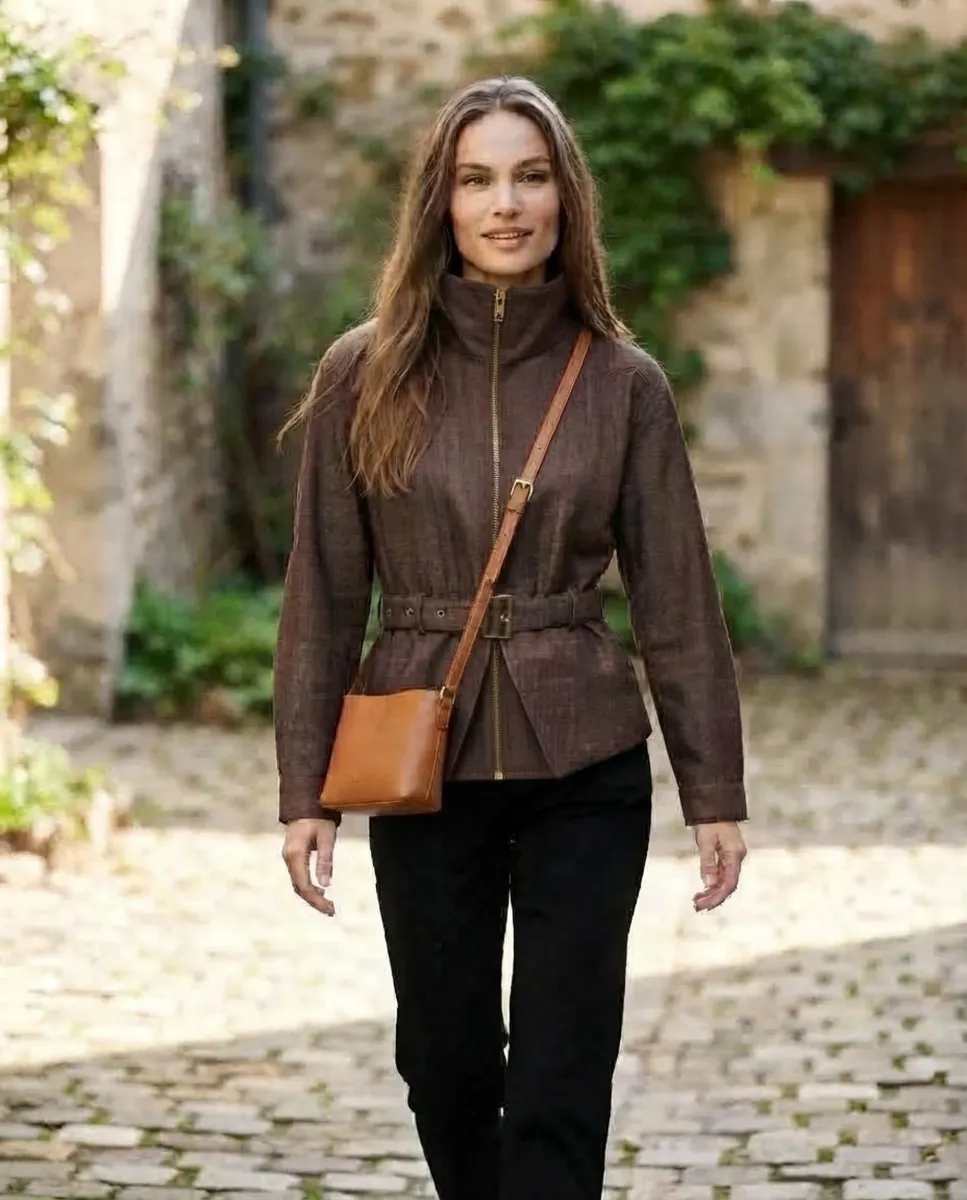 Chaqueta Edna entallada con cinturón | NÜ | RettoModaStils